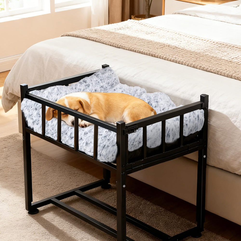 NewEle Beside Dog Bed easy assembly for quick setup beside your bed.
