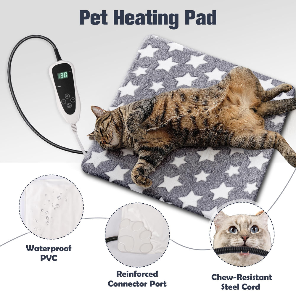 Newget Cat Heating Pad chew-resistant cord for pet safety