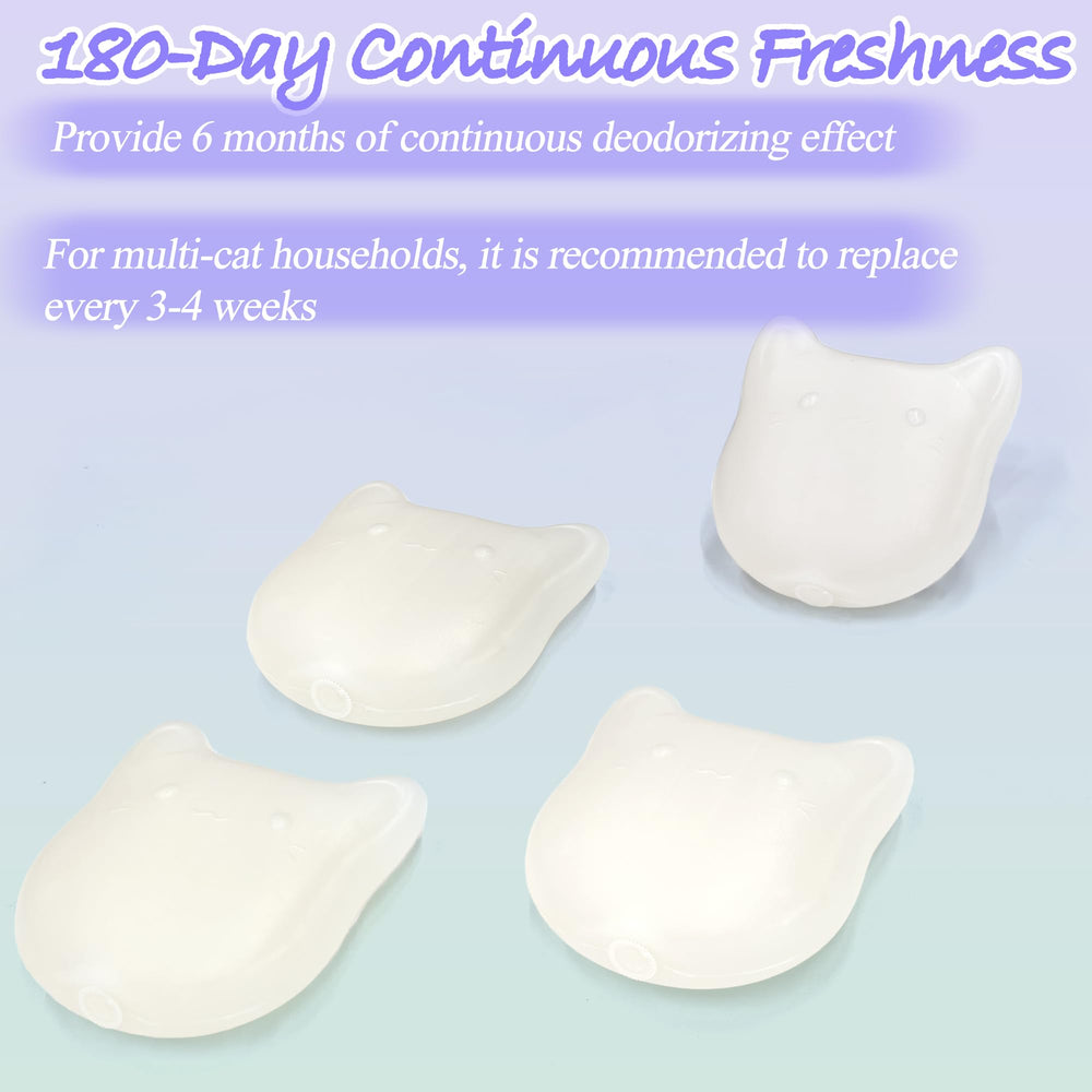 NEWKE compact deodorizer block stays in place during cycles.