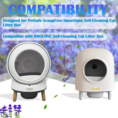 NEWKE compatibility with PetSafe ScoopFree SmartSpin for seamless odor control