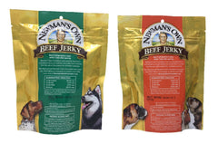 Newman's Own Beef Jerky Beef & Sweet Potato 5 oz; tasty flavor variety.