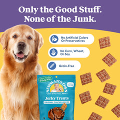 Newman's Own Chicken Jerky, grain-free recipe for dogs with sensitive digestion