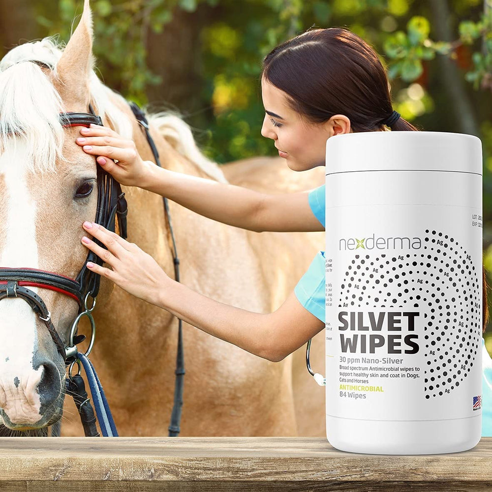 NEXDERMA pet wipes coat deodorize lightly leaving a fresh scent