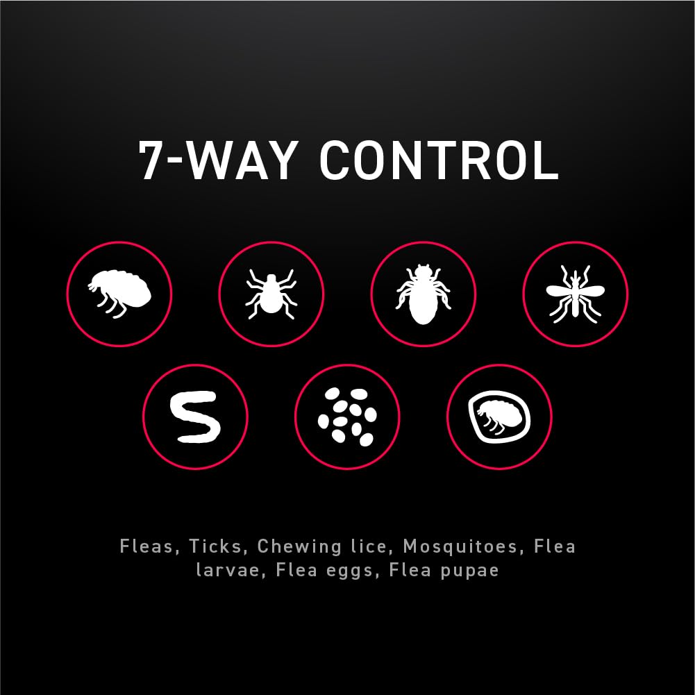 NEXTSTAR 7-way protection covers fleas, ticks, mosquitoes, and more.