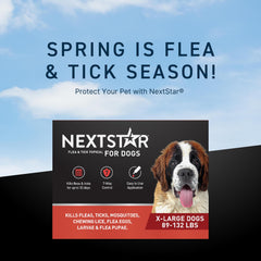 NEXTSTAR bottle closeup showing waterproof formula for easy monthly use