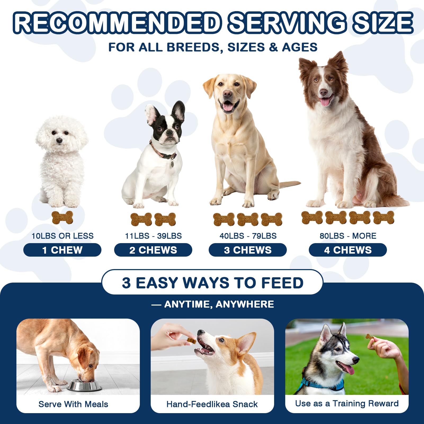 NEXZL calming chews vet-approved bottle label; trusted formulation.