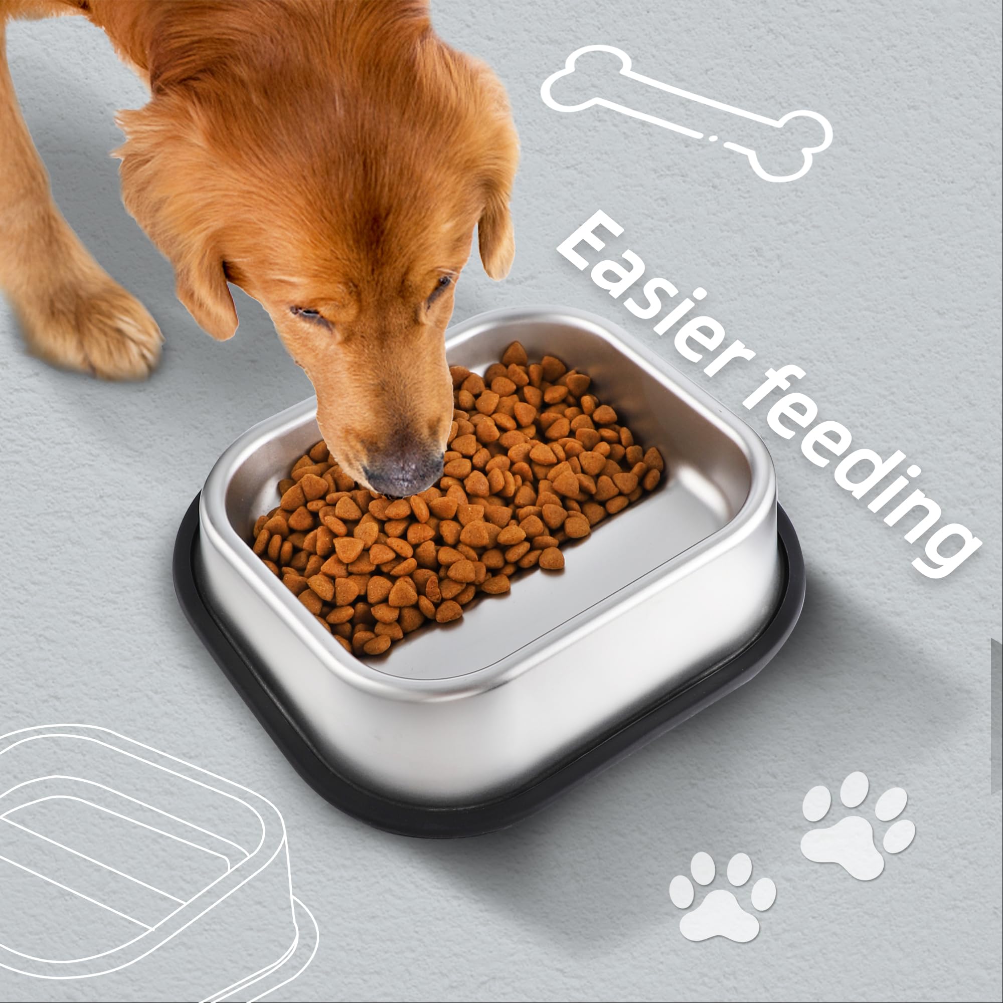 Nicelock for small to medium breeds supports calm, controlled meals.