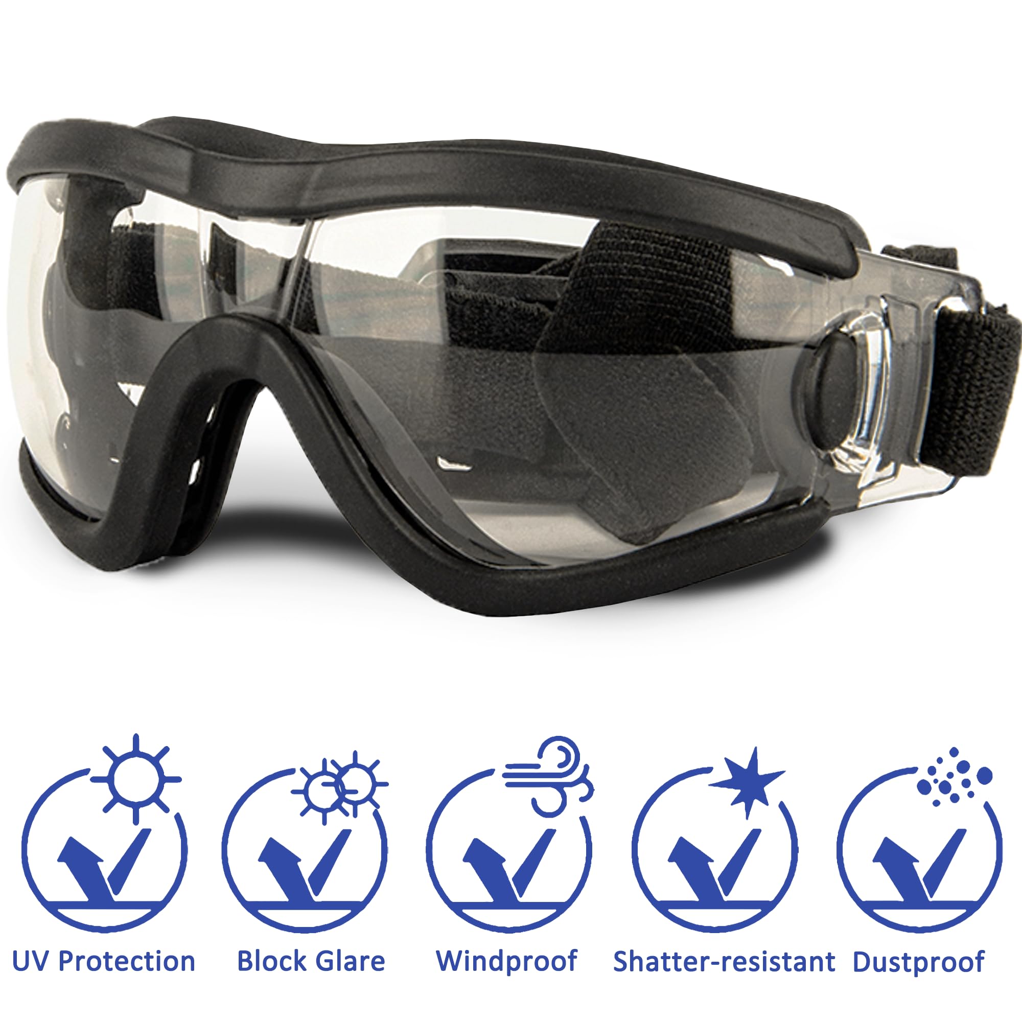 Nicerinc Pet UV protection dog sunglasses shielding eyes from sun