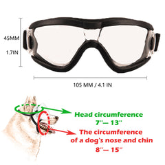 Nicerinc Pet windproof puppy sunglasses for outdoor car rides