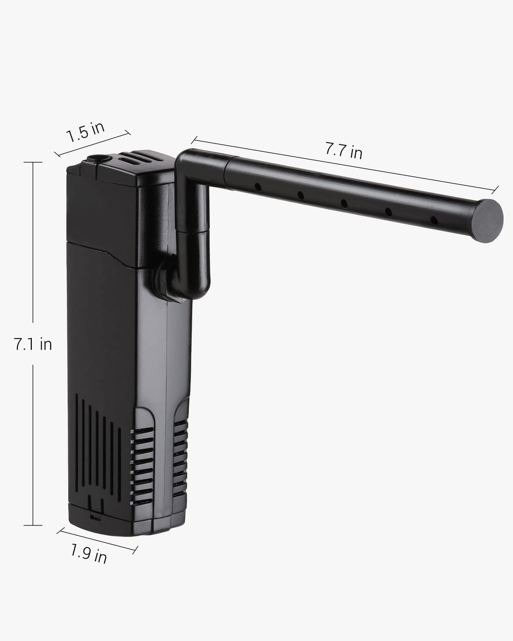 NICREW internal filter activated carbon reduces odors and impurities.