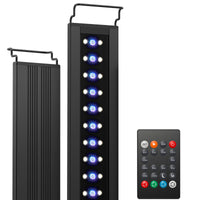 NICREW C10 LED aquarium light front view showing full spectrum for plant growth