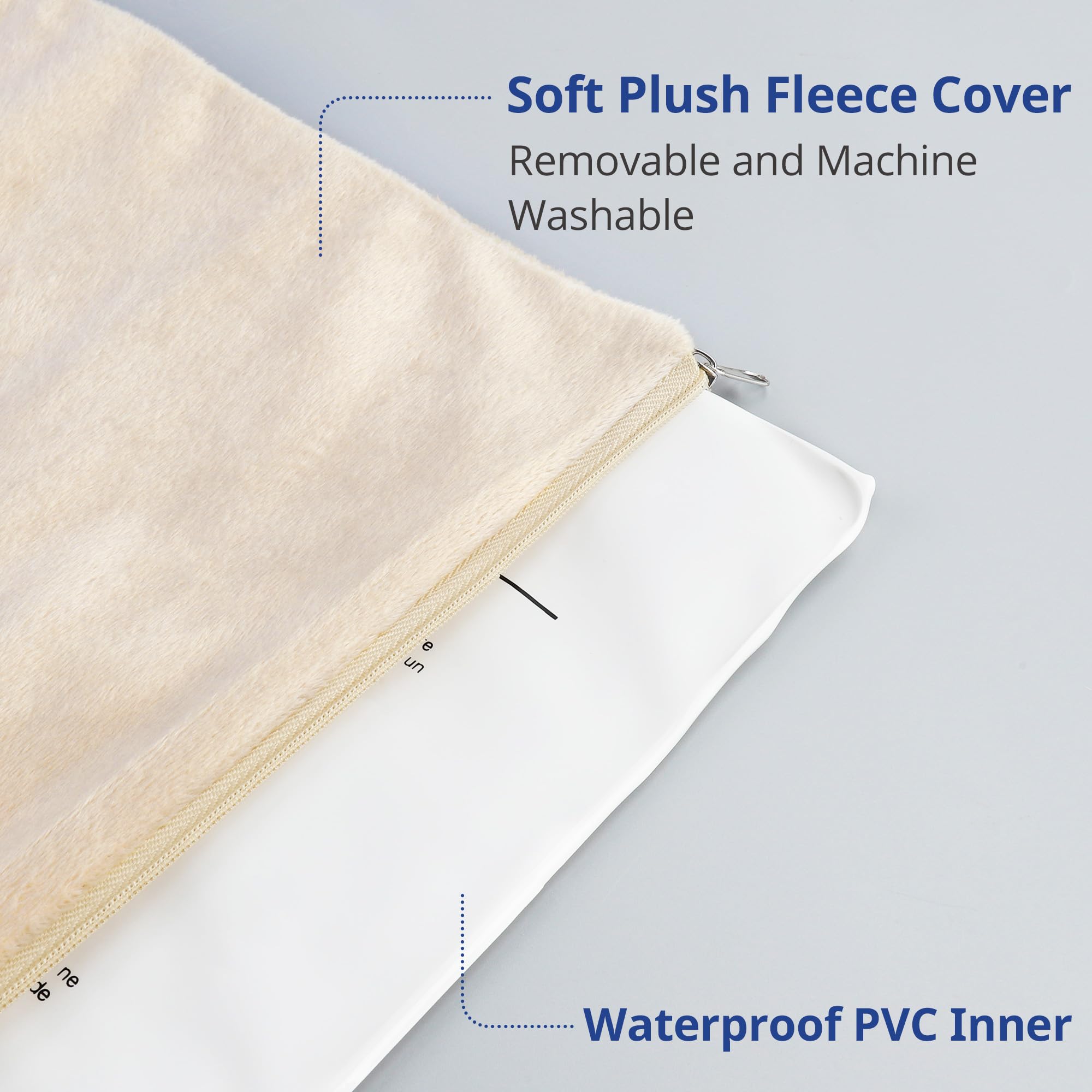 NICREW Cat Heating Pad 7-layer safety structure protects paws.