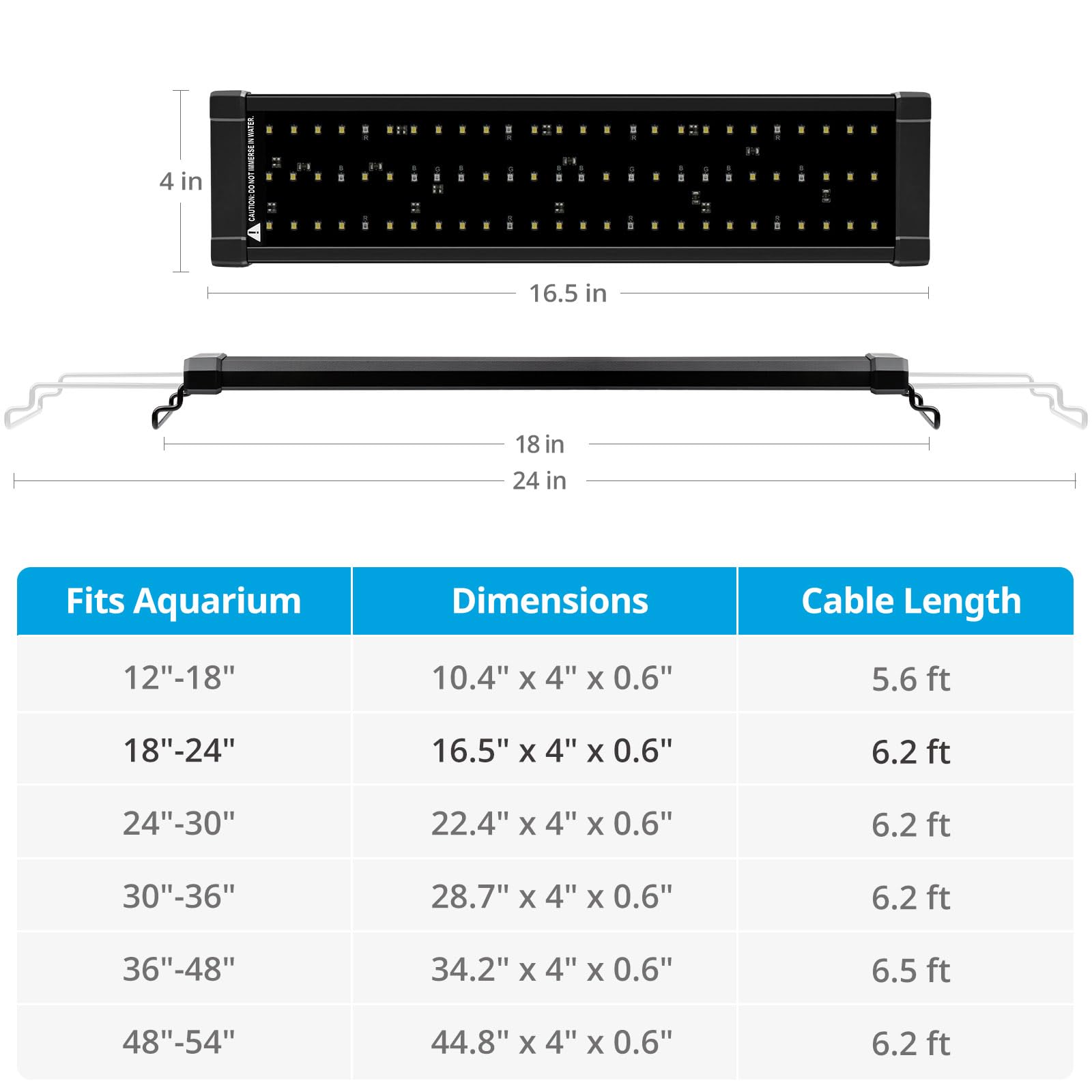 NICREW ClassicLED Plus aluminum shell for efficient heat dissipation.
