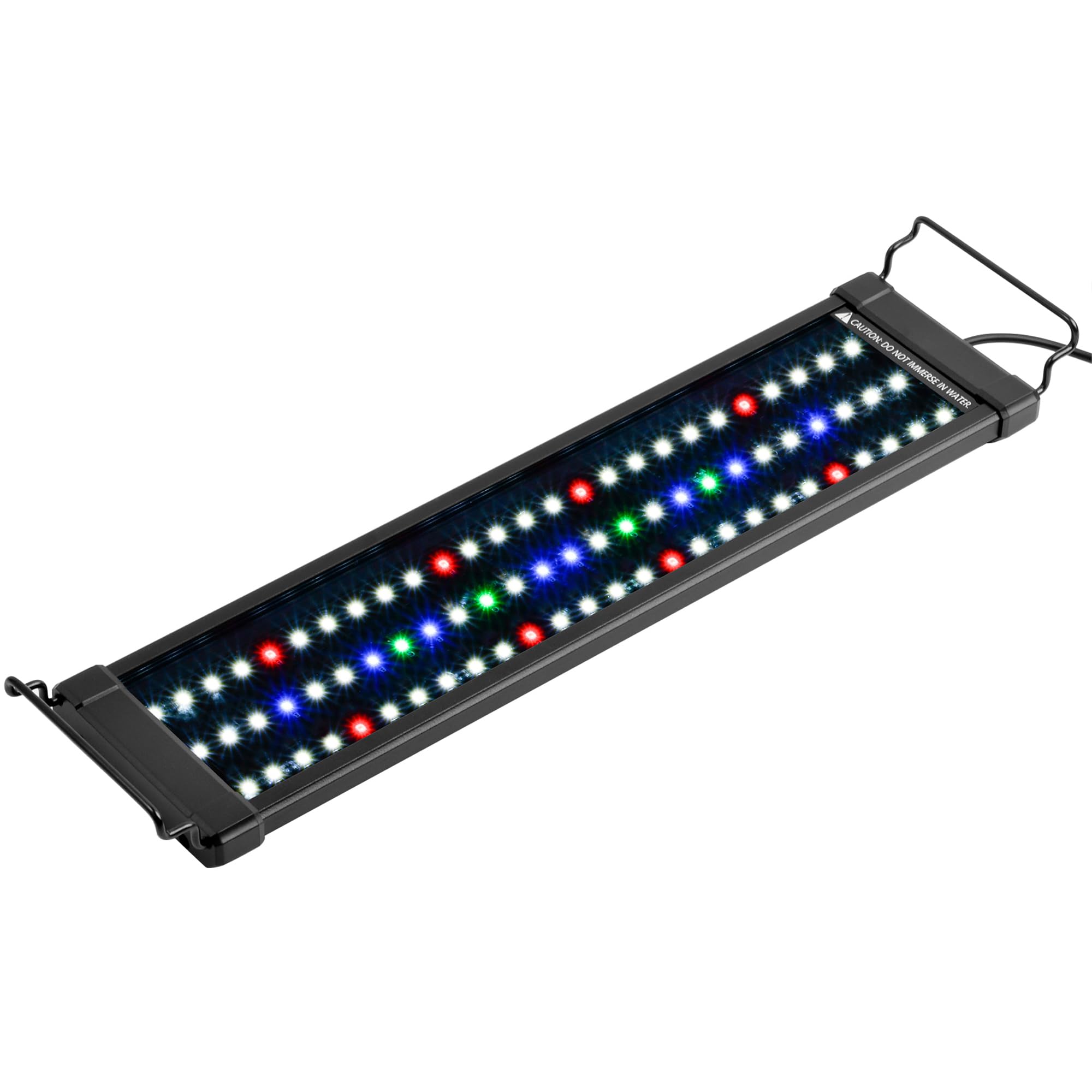 NICREW ClassicLED Plus light over an aquarium delivering vivid daylight for plants.