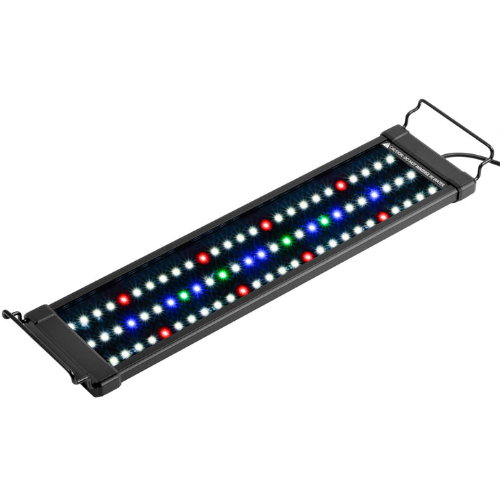 NICREW ClassicLED Plus light over an aquarium delivering vivid daylight for plants.