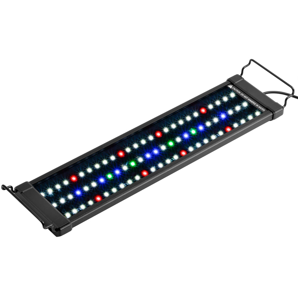NICREW ClassicLED Plus light over an aquarium delivering vivid daylight for plants.