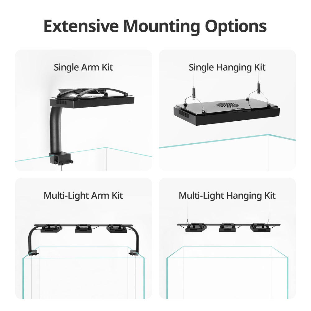 NICREW HyperReef 150 Gen 2 USB-C ports for external controller connectivity