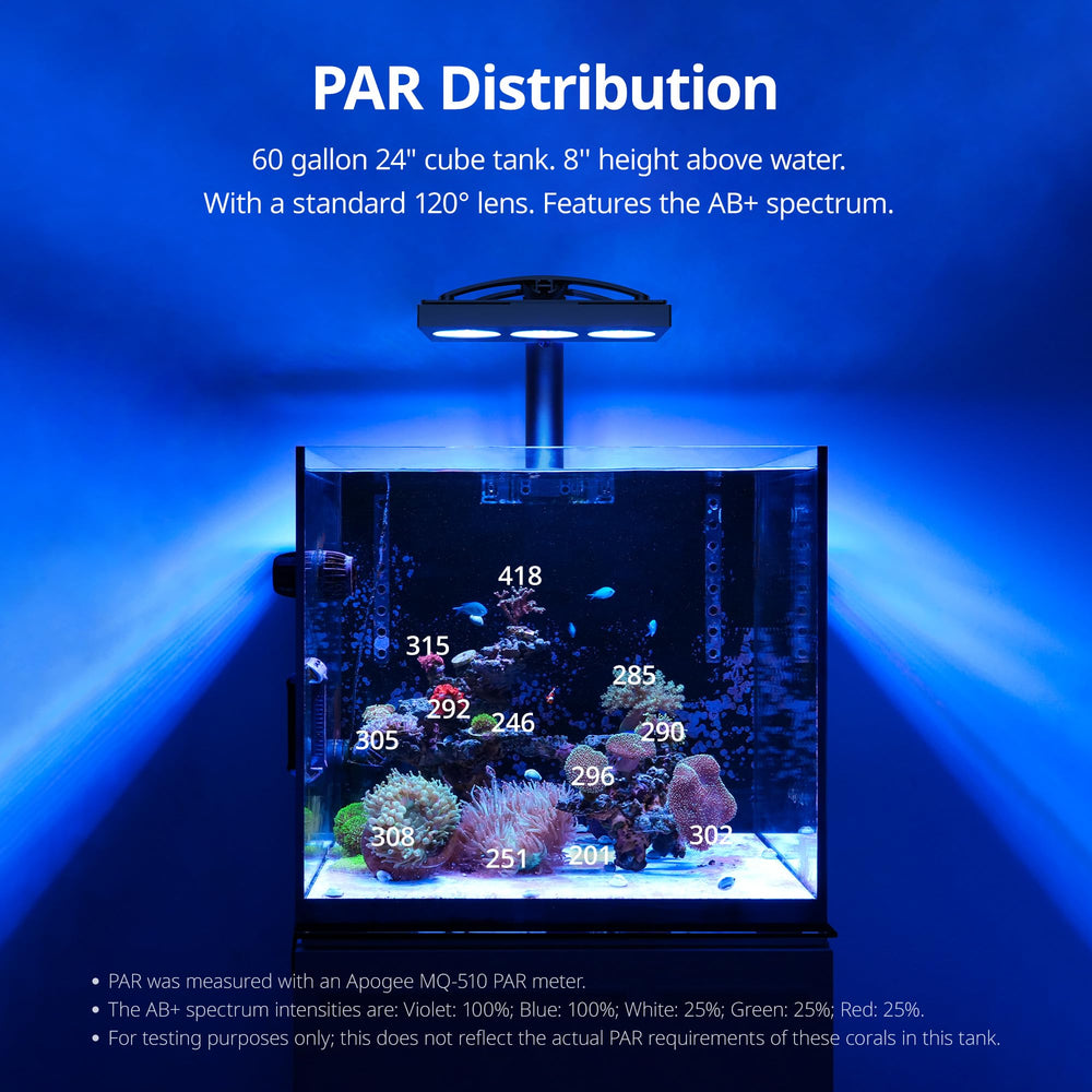 NICREW HyperReef 200 Gen 2 heat sink design for efficient heat dispersion