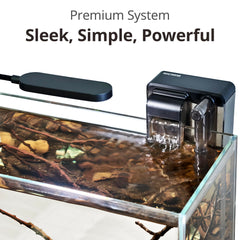 NICREW Nano Nature rimless glass for edge-to-edge viewing