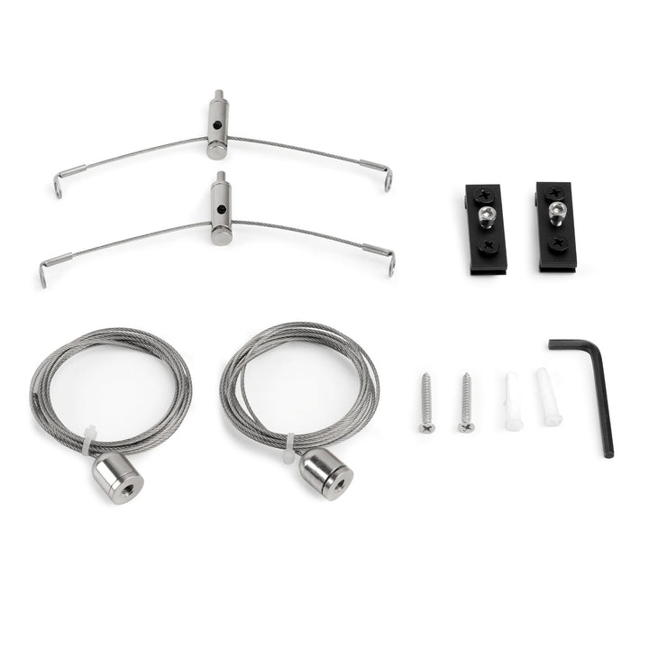 NICREW Reef Light Hanging Kit included hardware enables multi-light hanging