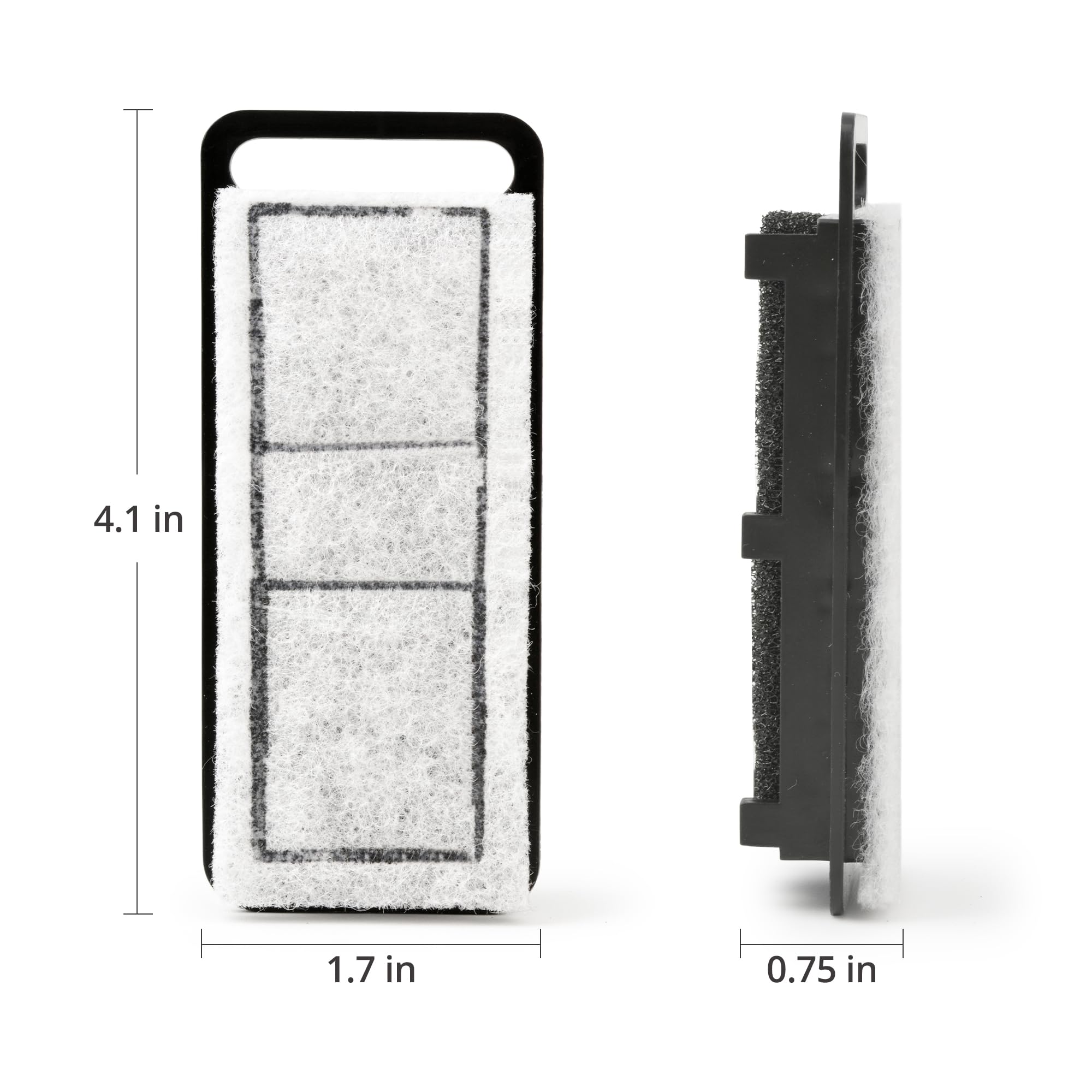 NICREW Slim replacement-pack demonstrates compatibility with NICREW Slim Filter.