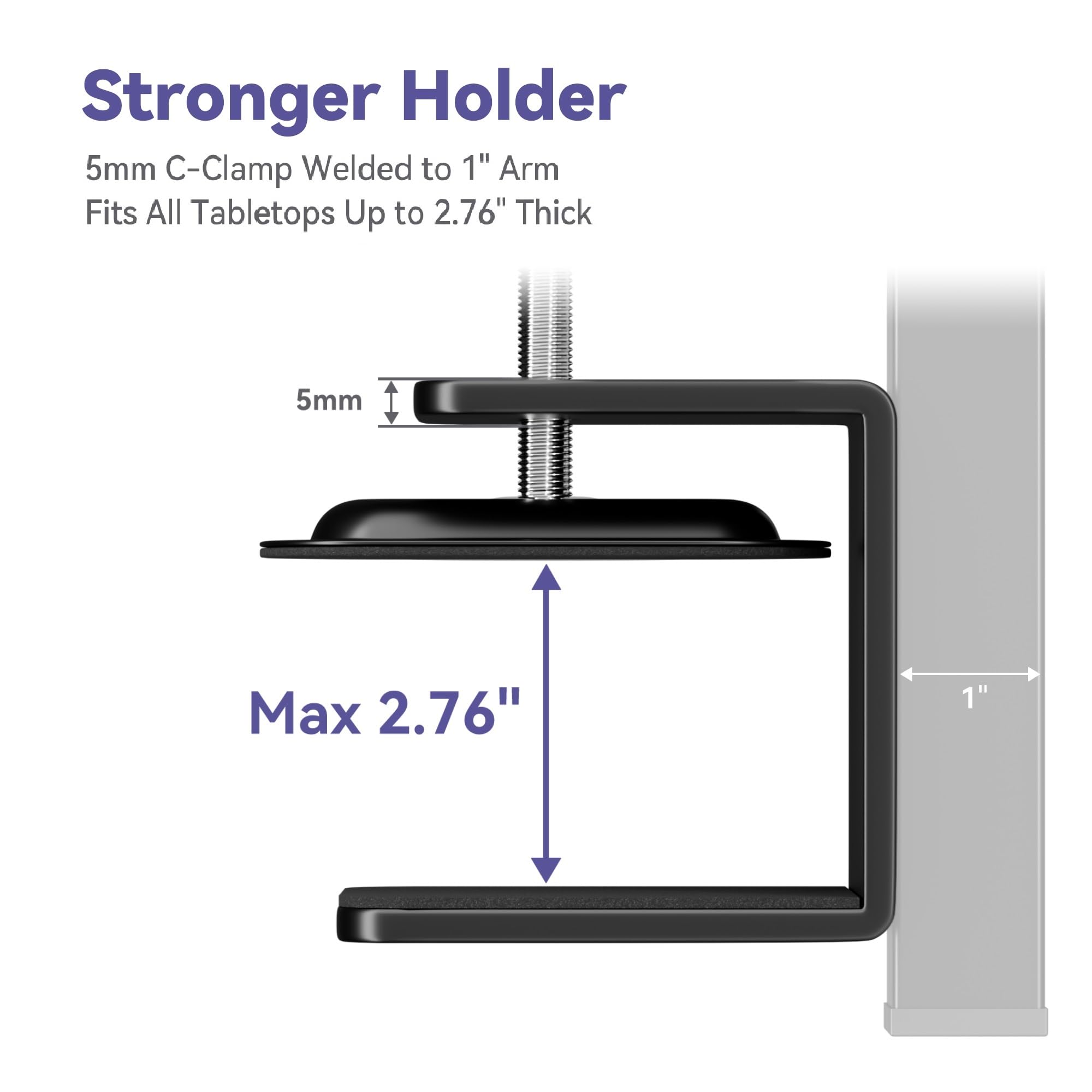 Niffgaff foldable arm for easy storage after grooming sessions