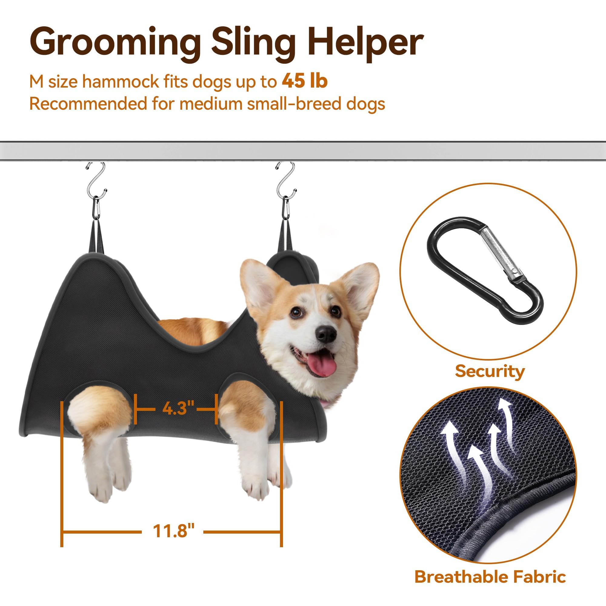 Niffgaff non-slip waterproof tabletop keeps dogs steady and clean
