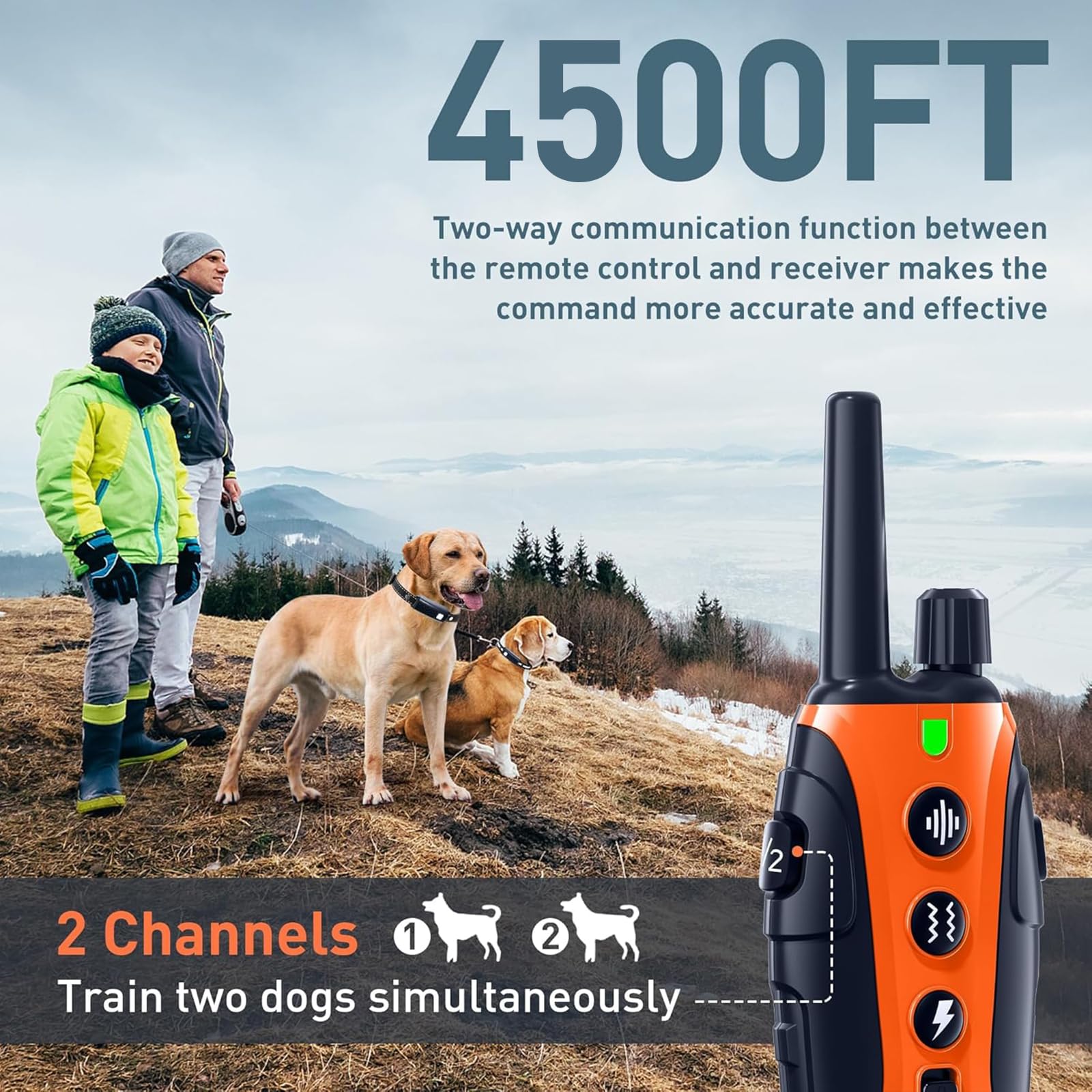 Nikketta IP67 waterproof collar for rain or water play