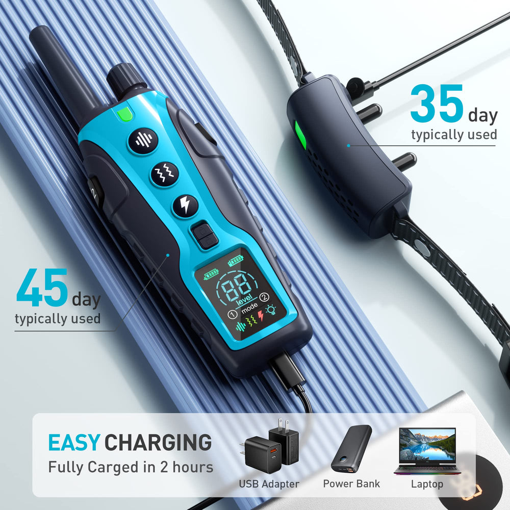 Nikketta dog shock collar keypad-lock prevents accidental triggers