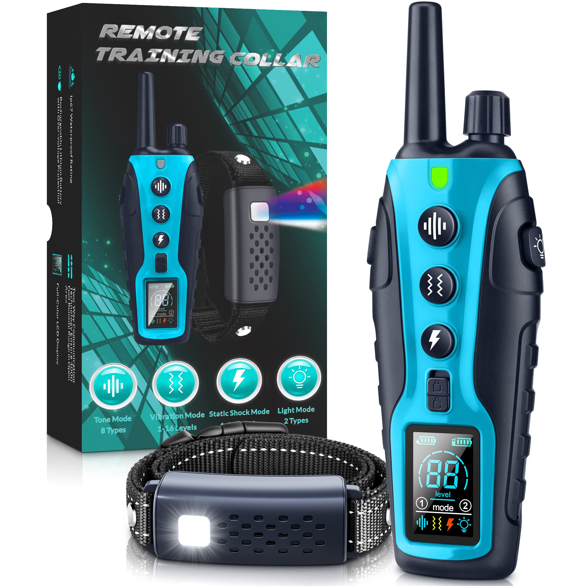 Nikketta dog shock collar remote-setup for precise training control