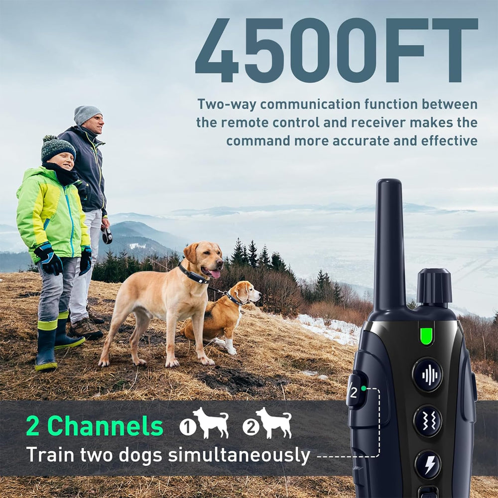 Nikketta remote showing 4500 ft range for precise recall