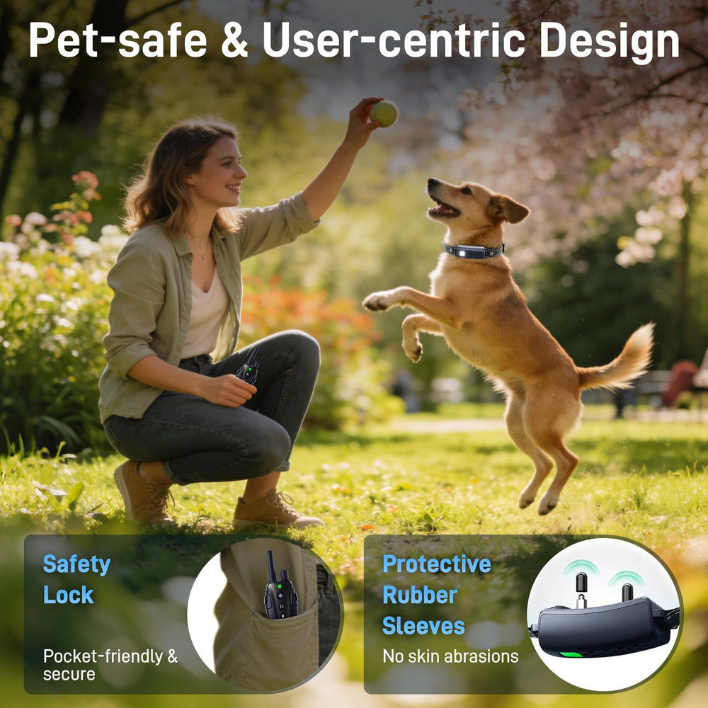 Nikketta keypad lock prevents accidental triggers during walks.
