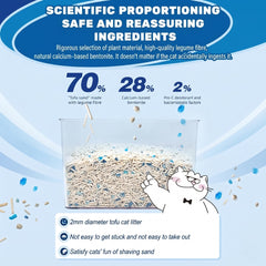 NIKORO Tofu Cat Litter absorbent texture captures urine quickly for a drier box.