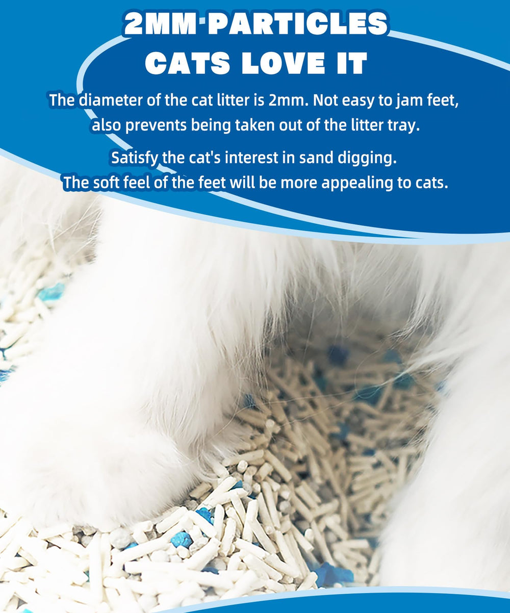 NIKORO Tofu Cat Litter is dust-free for calmer scooping.