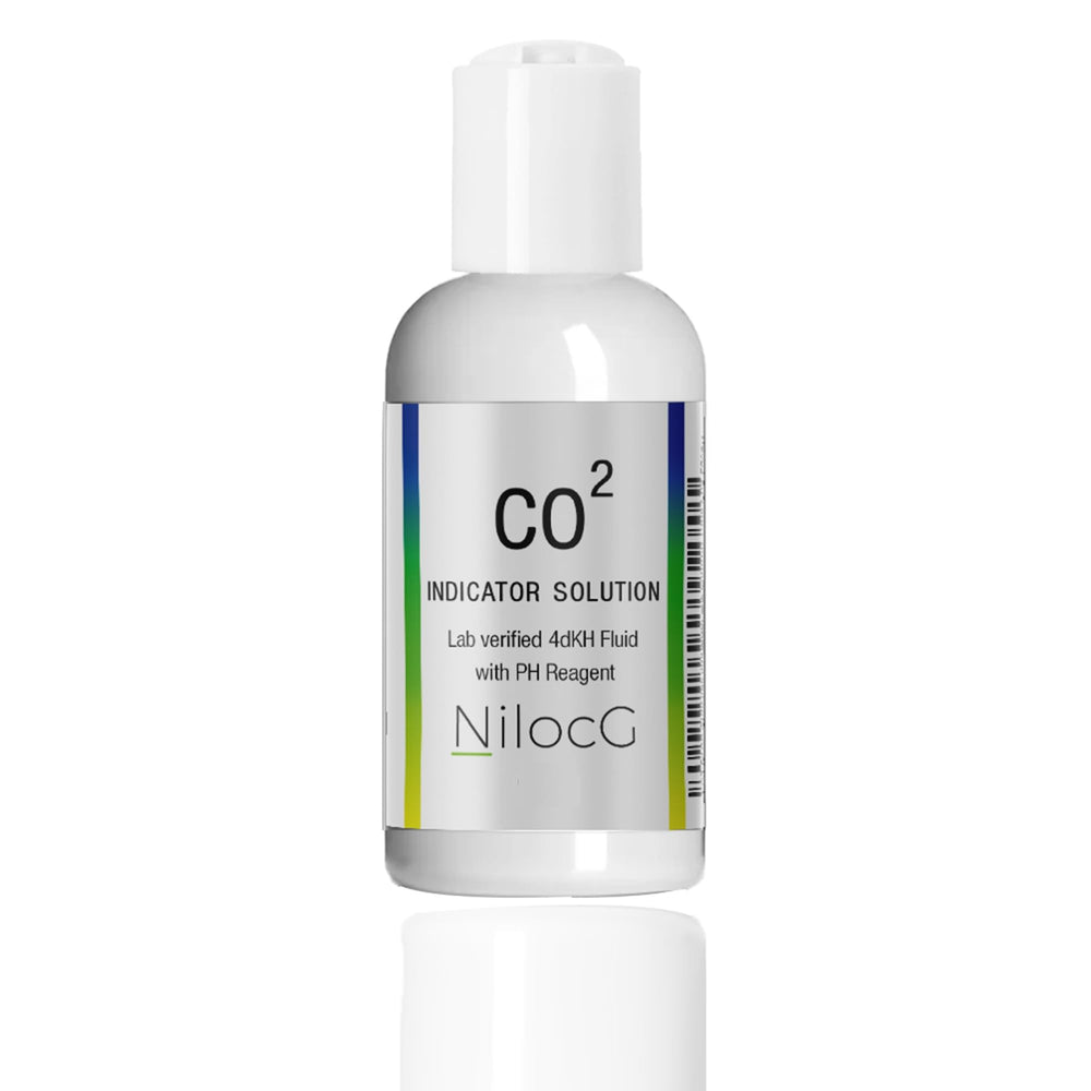 NilocG Aquatics 60ml 4dkh/pH reagent bottle ready for reliable readings