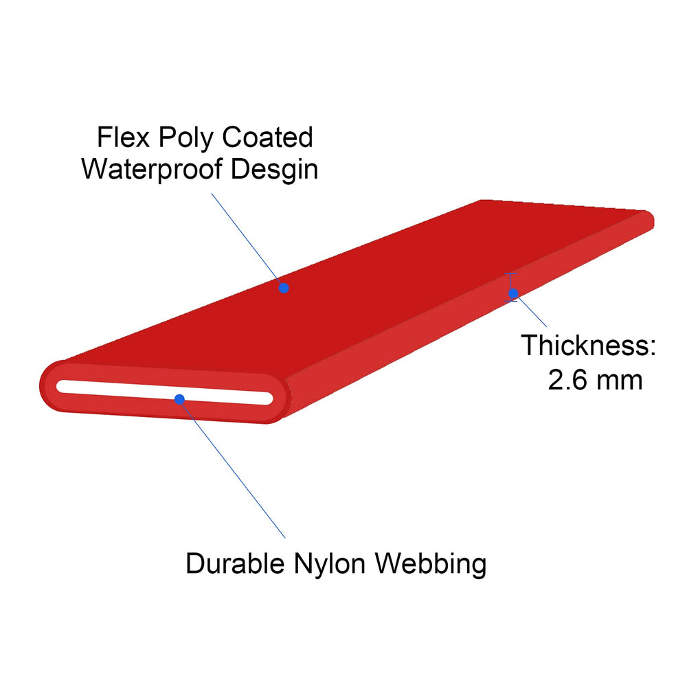 NIMBLE Long Dog Leash 30-foot length for expansive trails.
