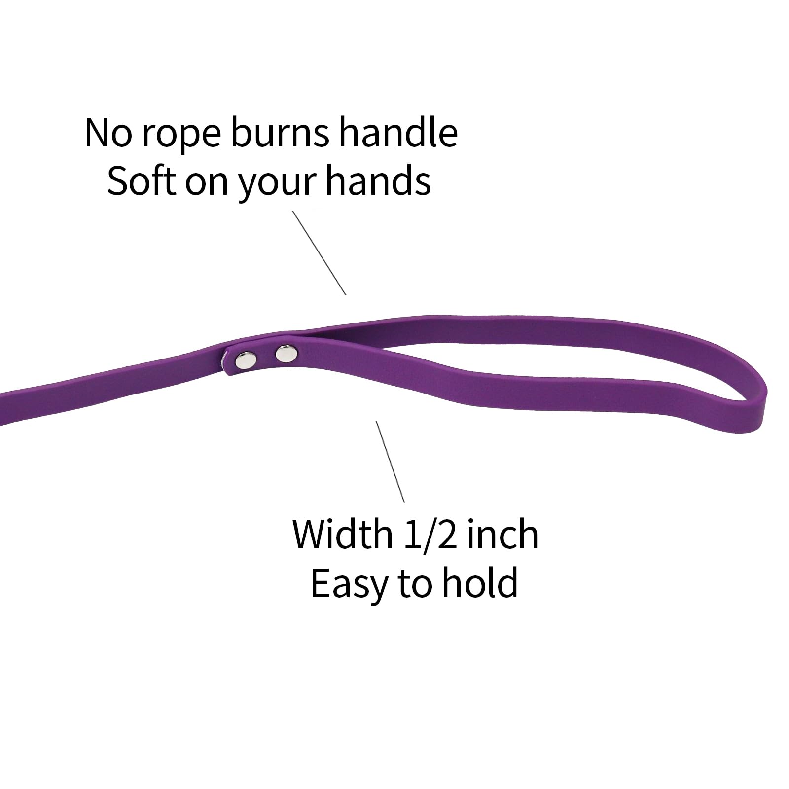 NIMBLE recall training lead with 360-degree swivel for safe training