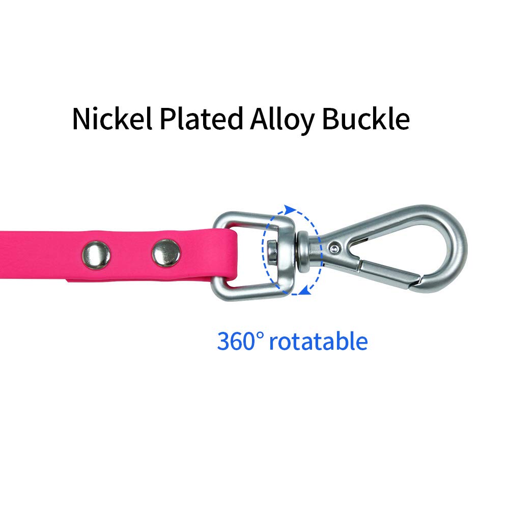 NIMBLE waterproof long dog leash 50 ft for expansive yard and outdoor exploration.