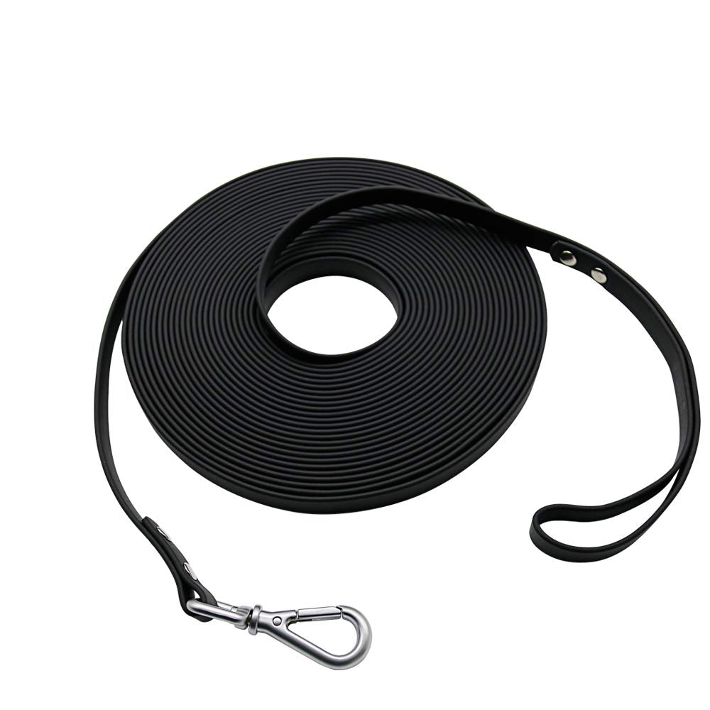 NIMBLE waterproof long dog leash outdoors enables confident recall training