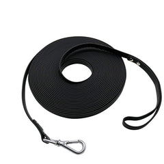 NIMBLE waterproof long dog leash demonstrates durable outdoor training performance