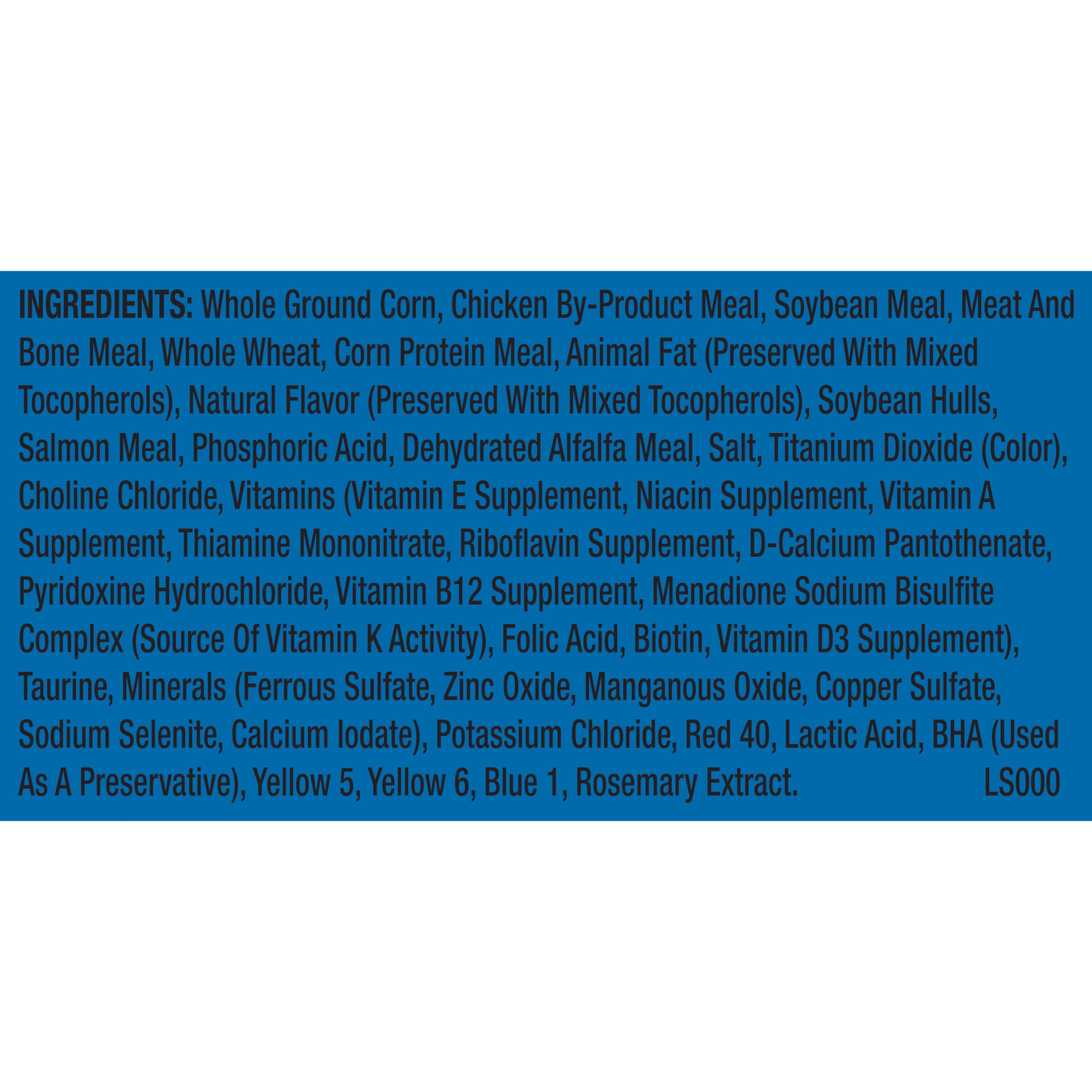 Essential vitamins and minerals in 9Lives support immune health for indoor cats.