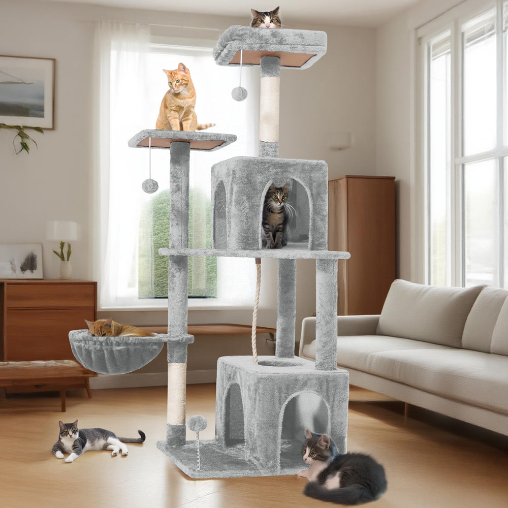 Nineshi plush bed and platforms give soft comfortable lounging space