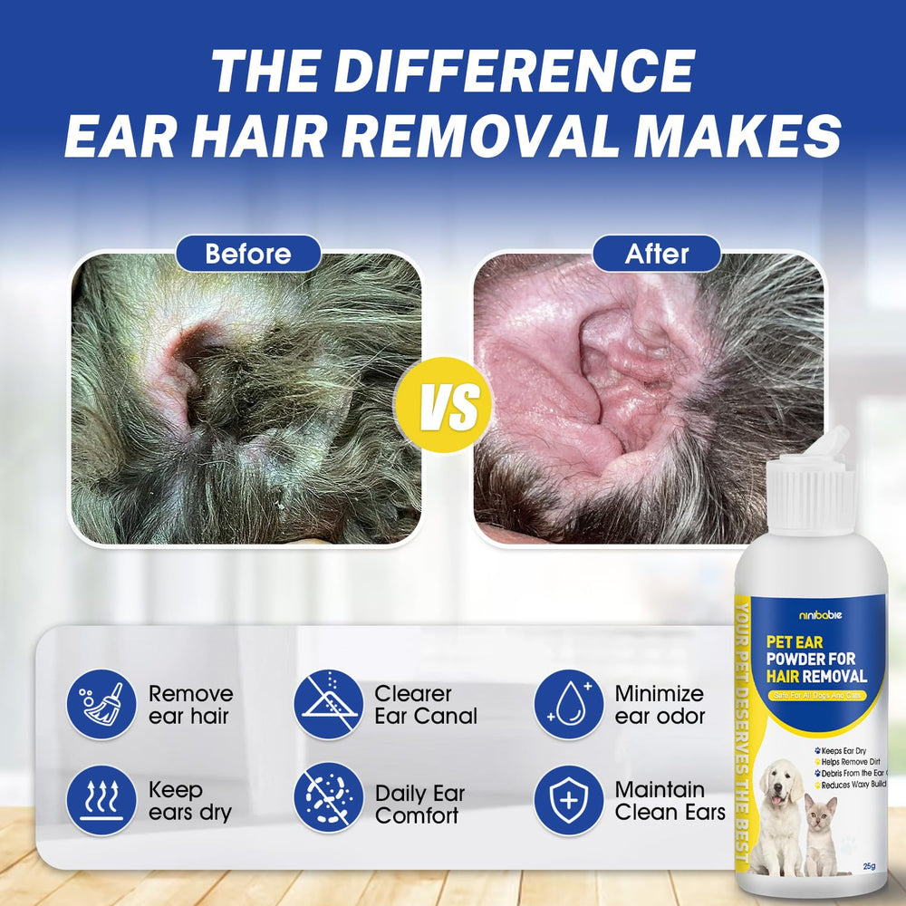 Ninibabie alcohol free powder promotes gentle ear care