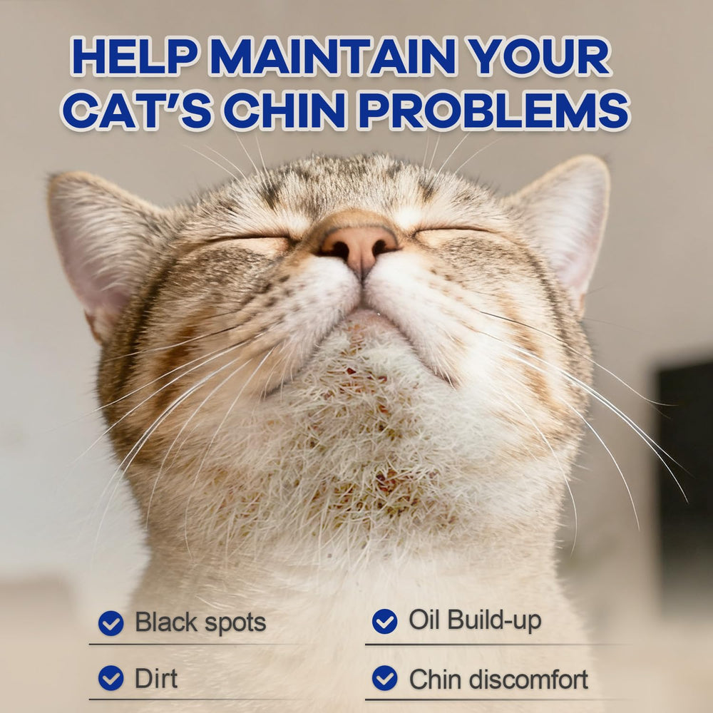 Ninibabie Cat Chin Care Wipes with soft fabric for gentle daily cleaning