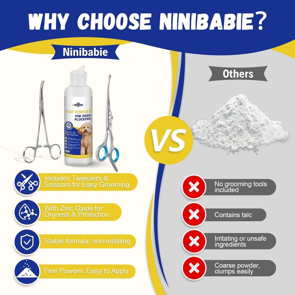 Ninibabie ear-hair removal session shows efficient daily maintenance.