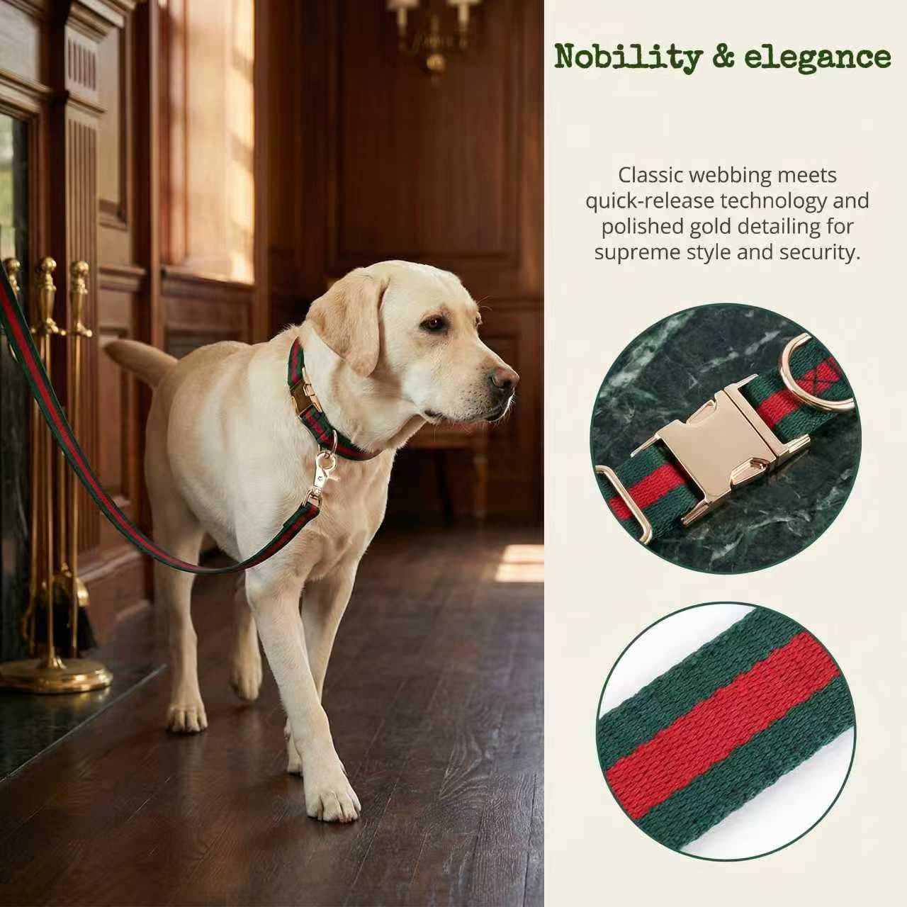 NISIYE collar size chart image helps you pick the right fit for your pet.