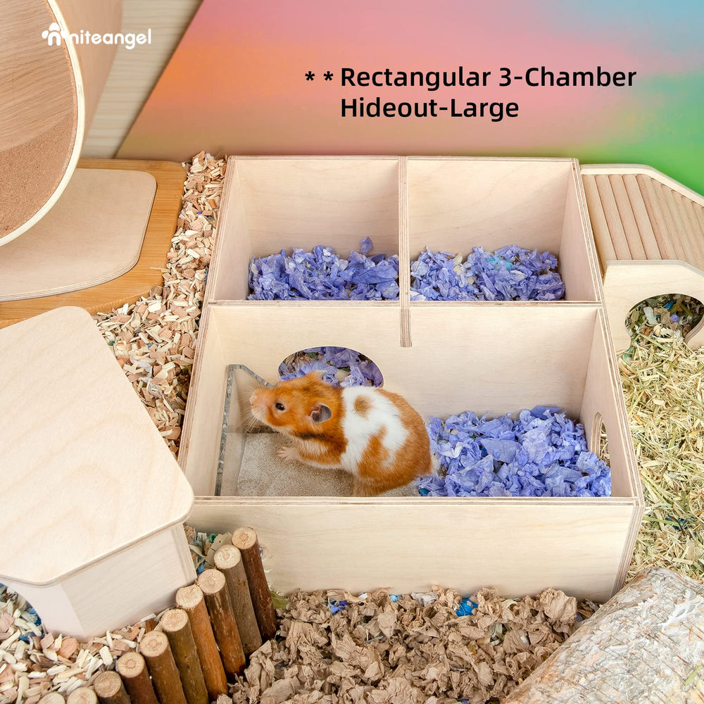Niteangel acrylic construction eases cleaning and reduces odors