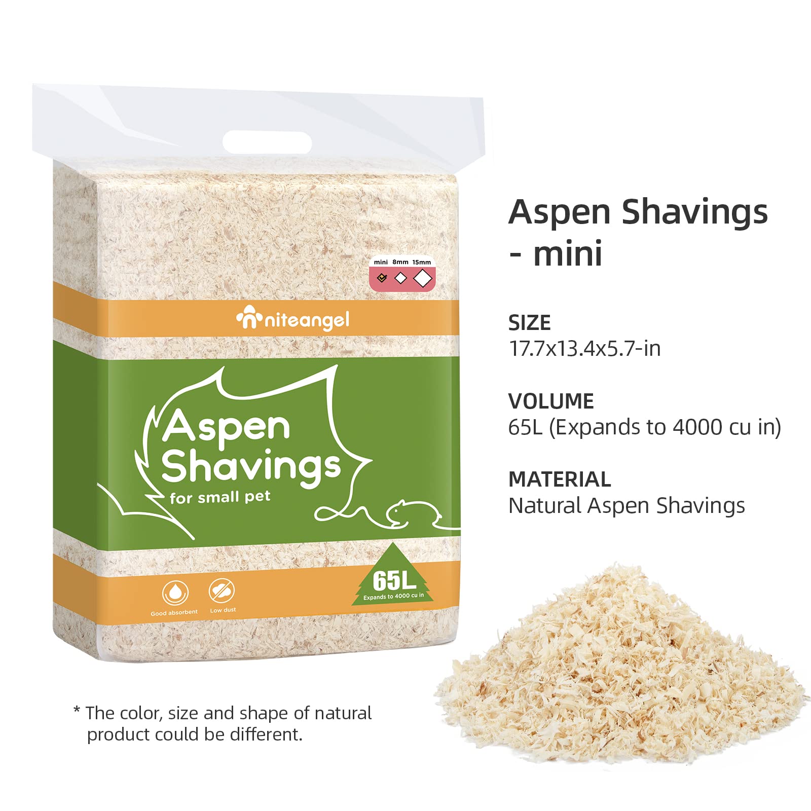 Niteangel Aspen Bedding makes a thoughtful gift for small pets.