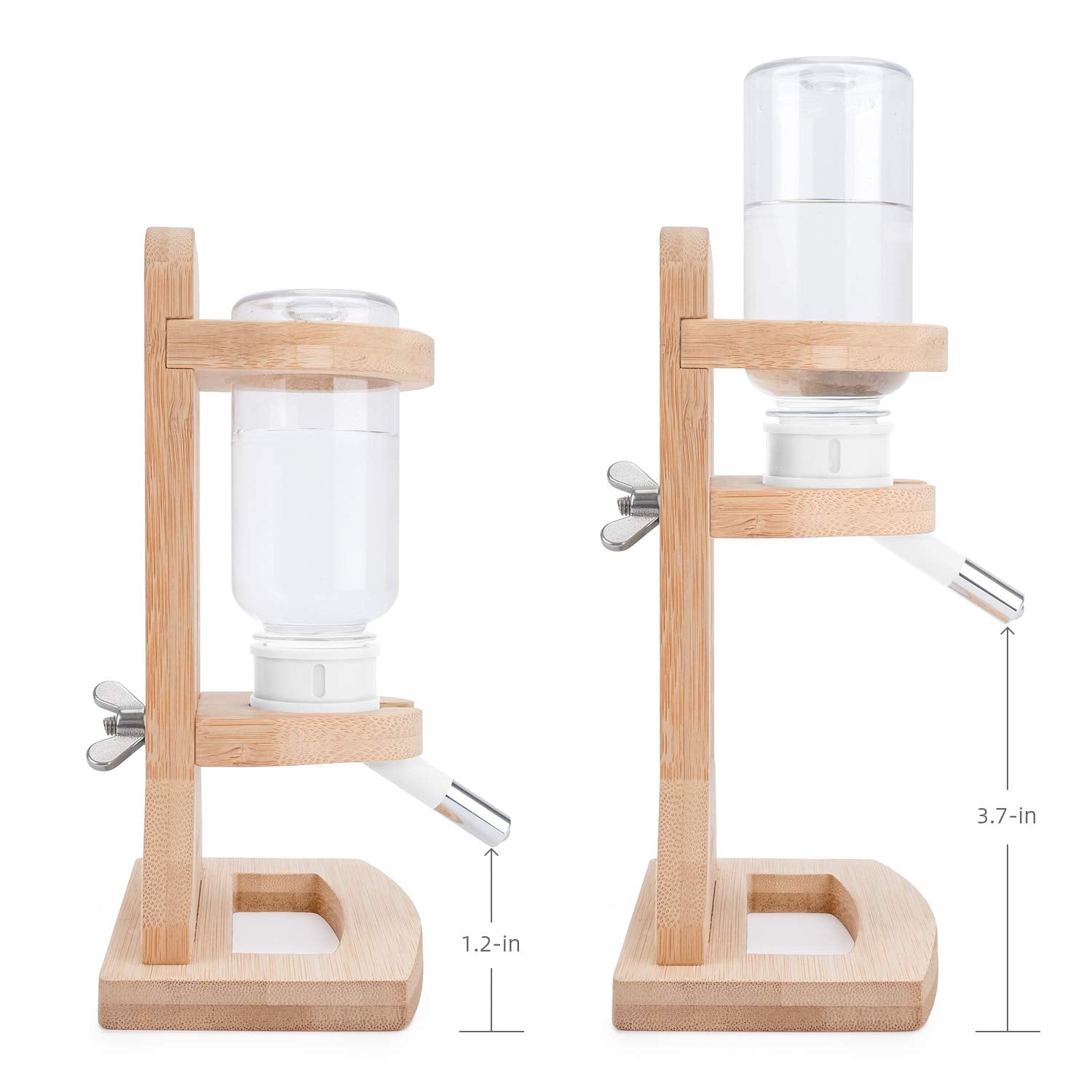 Niteangel bamboo-based stand is pet-safe and renewable.