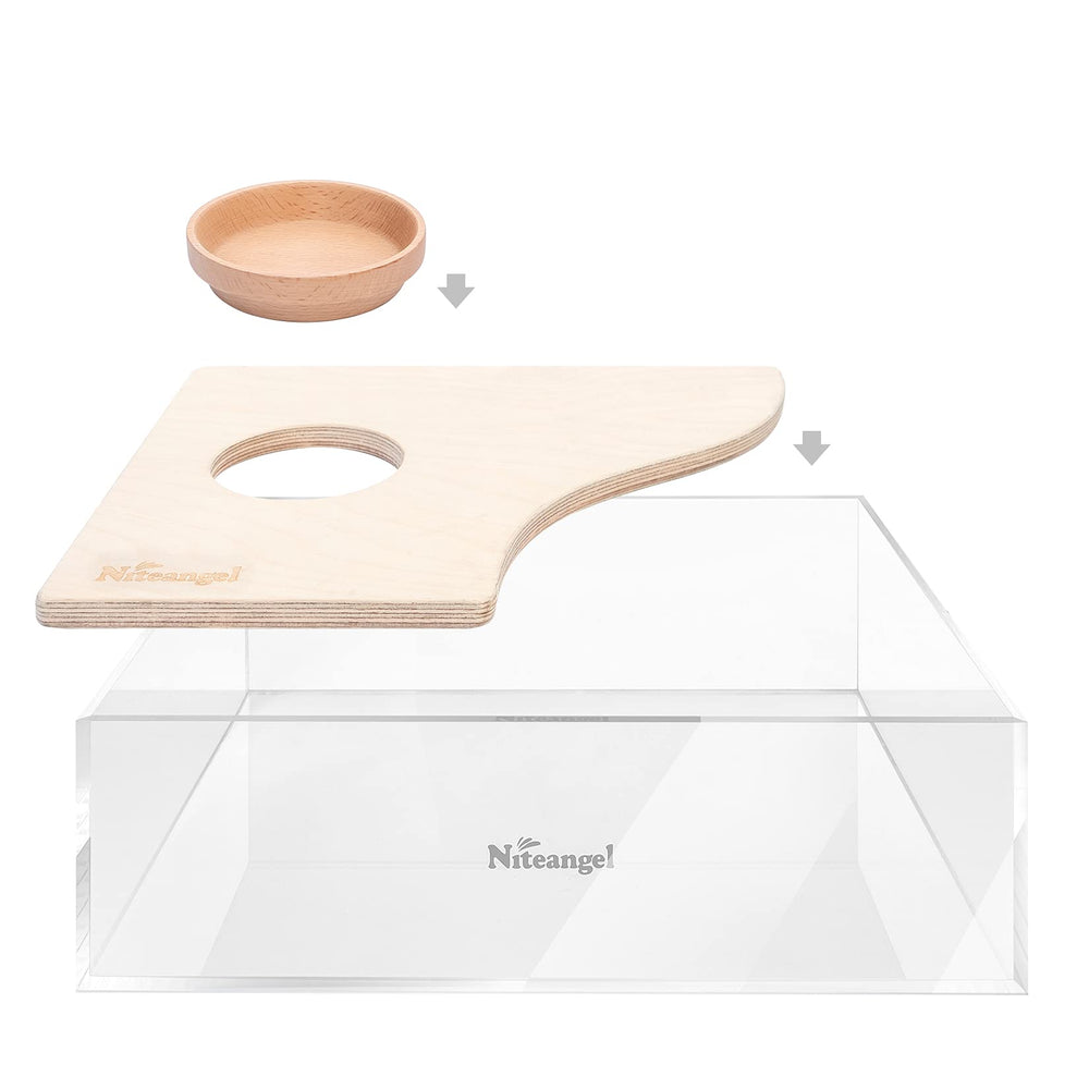 Niteangel Bigger World Series compatibility for easy cage setup.